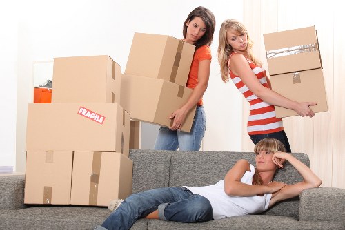 Commercial removal truck hire for an office move in Pimlico