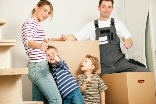 Vehicle loaded securely for a safe removals journey